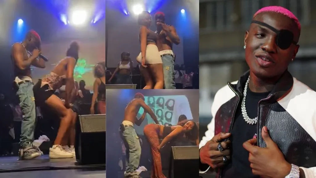 “He should be tagged 18+” – Ruger takes stagecraft to a whole new level at concert in Canada (Video)