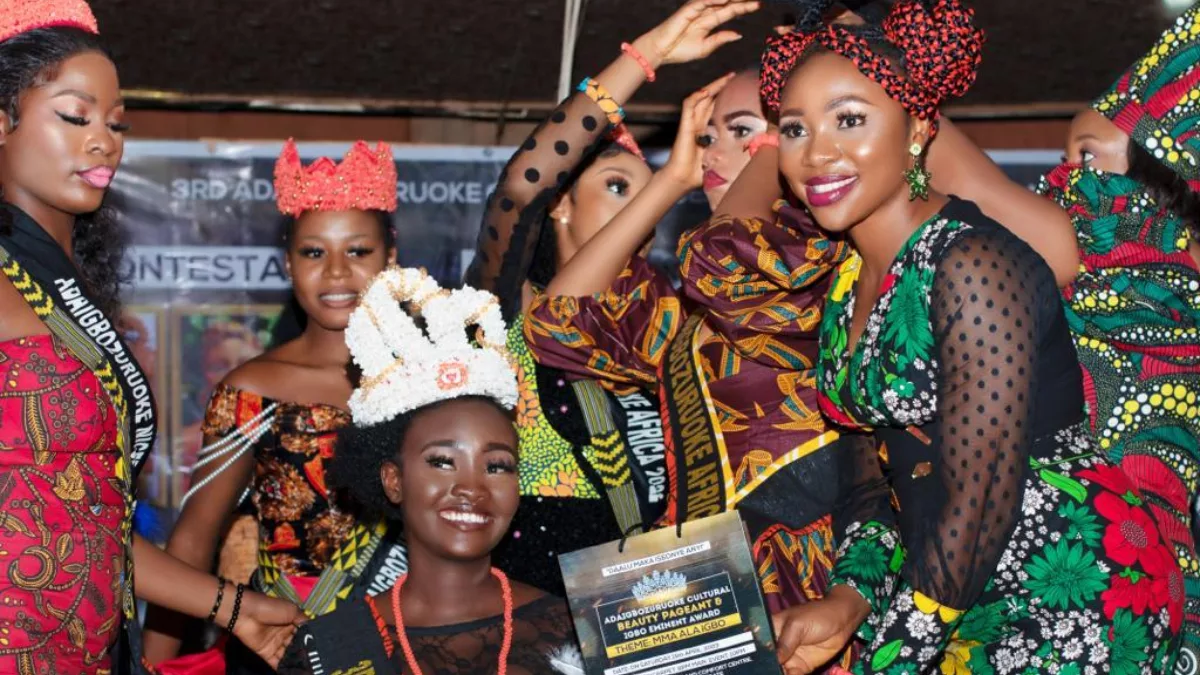 Mmesomachukwu Agodi Crowned 'The 3RD ADAIGBOZURUOKE WORLDWIDE'