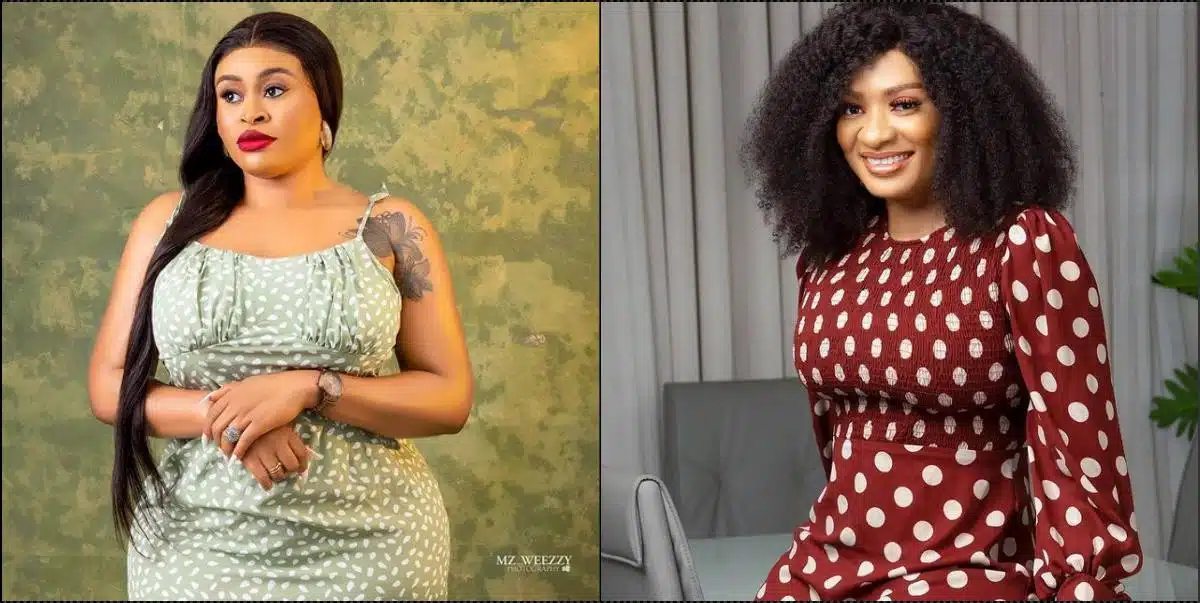 “Let love lead”- Sarah Martins finally bows to pressure, makes peace with May Edochie