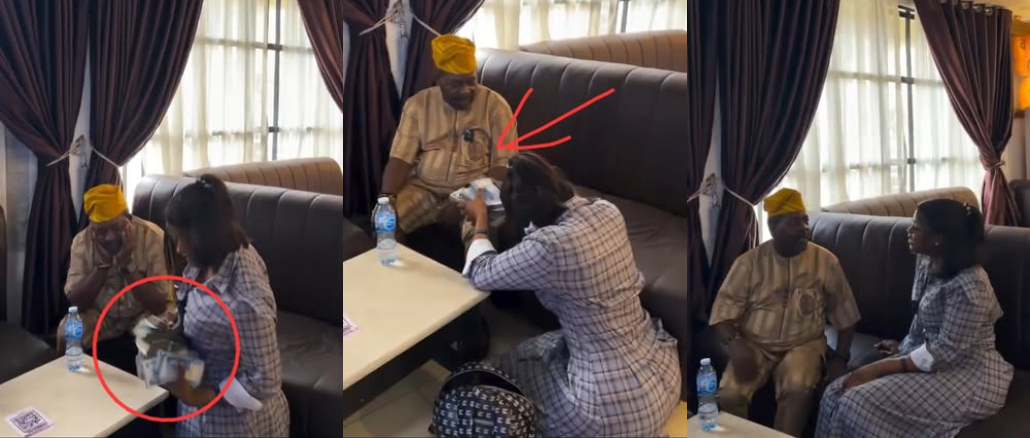 Papa Ajasco Receives ₦2m Gift from King Mitchy Days After Crying out ...